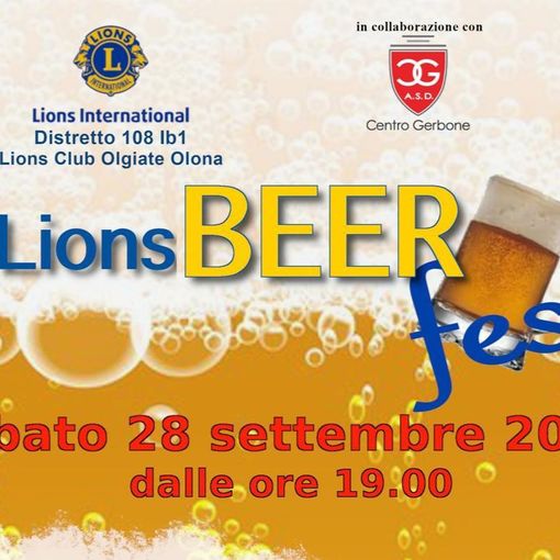 Torna a Olgiate la Lions Beer Fest