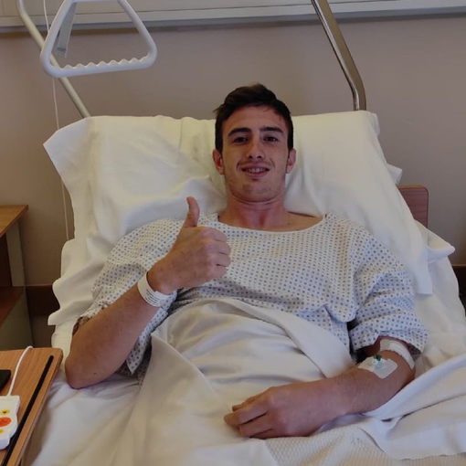 Manuel Lombardoni in clinica