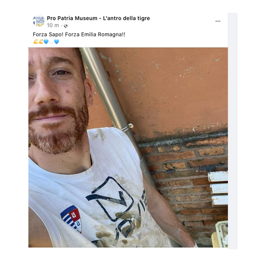 Il post del Pro Patria Museum per Saporetti