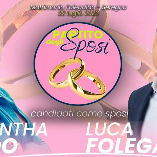Il simpatico annuncio di Samantha e Luca