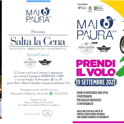 Settembre, si riparte gridando &quot;Mai Paura&quot;