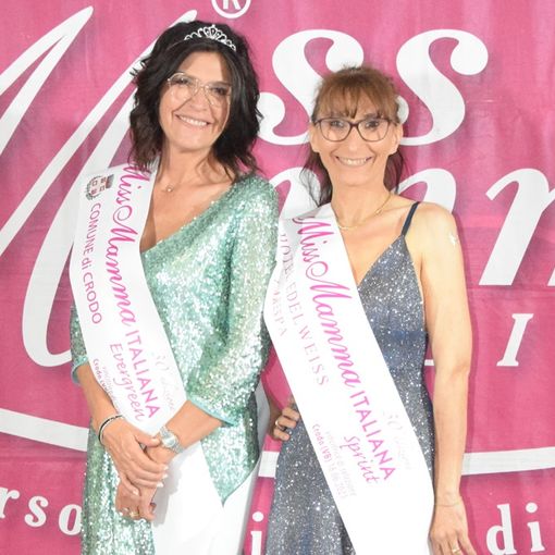 Bellezza senza età: premiate una mamma di Olgiate Olona ed una di Lonate Pozzolo