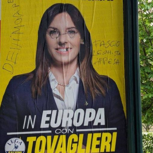 Imbrattati con insulti e minacce i manifesti elettorali di Isabella Tovaglieri