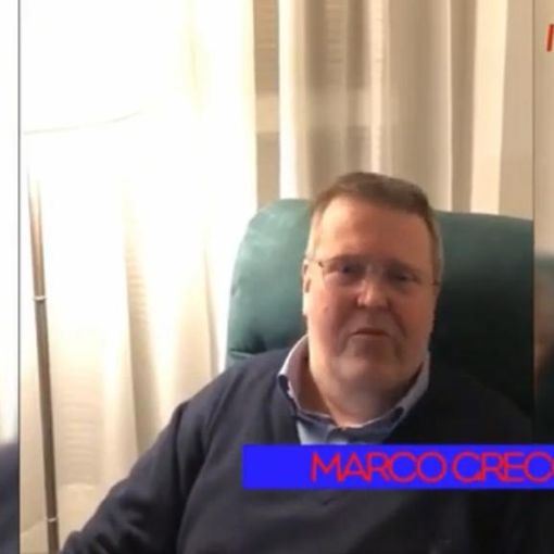 Marco Grecchi durante un intervento a Stadio Aperto
