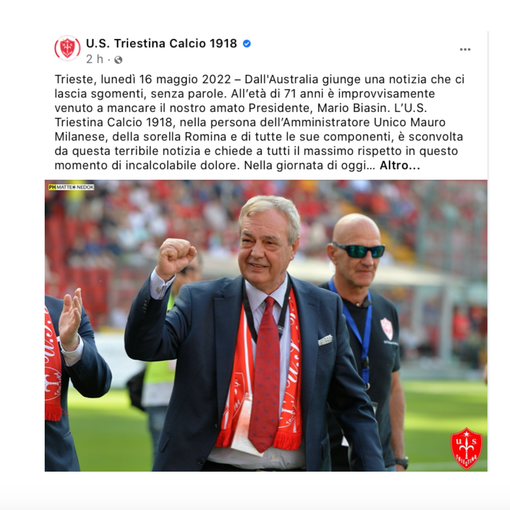 Il post della Triestina