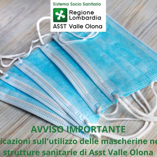 «Obbligatoria la mascherina dentro i nostri ospedali»