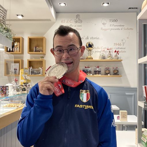 Un morso alla felicità! Mattia Allesina e la medaglia d'argento