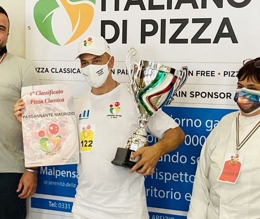 In ordine di foto i primi tre classificati: Passannante, Malerba e D'Alessandro. Garofalo e Strafile (primo e secondo) nella categoria &quot;gluten free&quot;