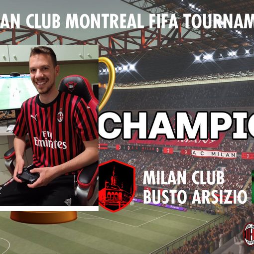 Il calcio fa (del) bene anche con la playstation: per Davide cuore rossonero il titolo mondiale bis. Aiutando l'Ucraina