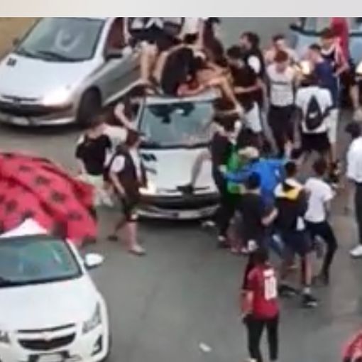 Un fotogramma del video pubblicato da Cassani