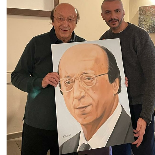 Luciano Moggi, Simone Inzaghi e Ficarra e Picone con Alfonso Restivo