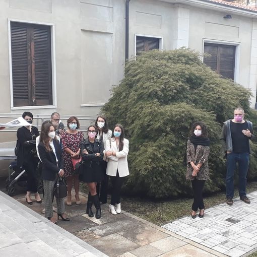 L'inaugurazione della rassegna nella sede di A&amp;A Studio legale