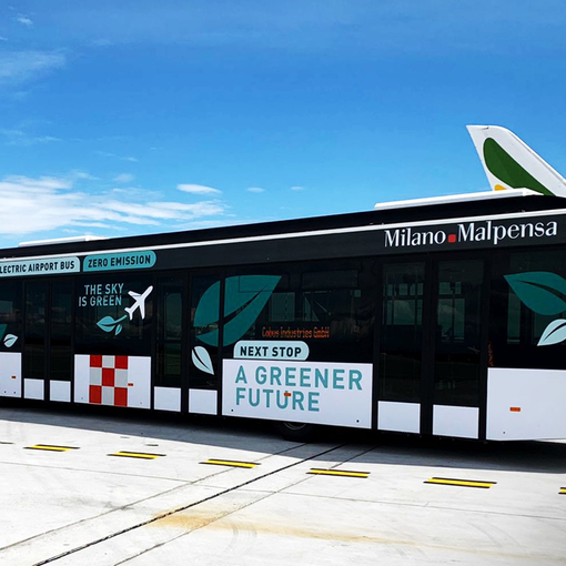 Malpensa, le nuove navette sono a emissioni zero