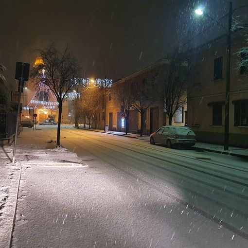 La neve a Borsano