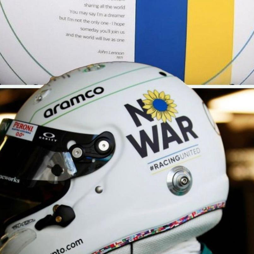 Il casco di Vettel