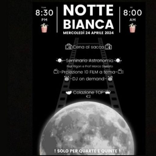 Notte bianca allo scientifico Tosi
