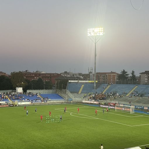 La partita di domenica scorsa a Novara