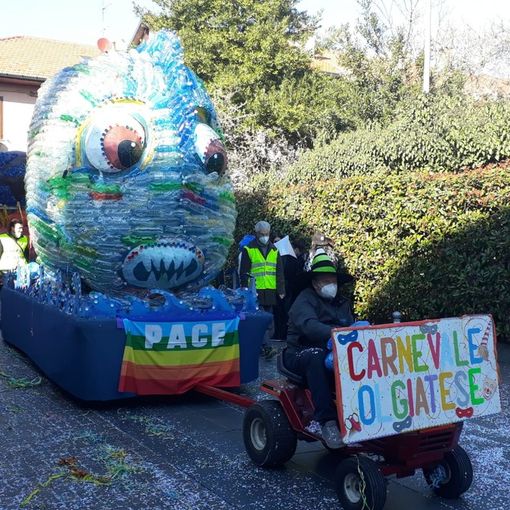 Olgiate ritrova il suo carnevale. Ma senza dimenticare il no alla guerra