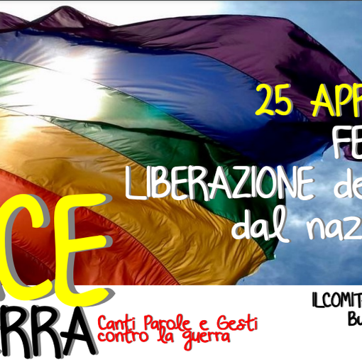 Una piazza colorata e una raccolta fondi per Emergency. Il 25 aprile del Comitato Antifascista