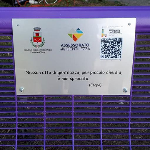 La bellezza &quot;continua&quot; a Lonate: inaugurato il Giardino dei Valori