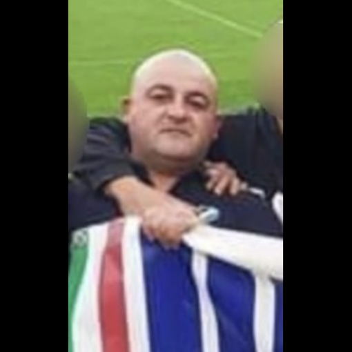 Paolo nella foto postata dagli ultras