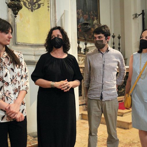 Il via alla manifestazione, poi Aurora Avveduto e Luca Barberis - foto di Danilo Menato