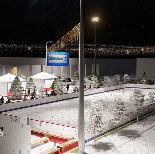 Al Mizar Park apre la maxi pista di pattinaggio