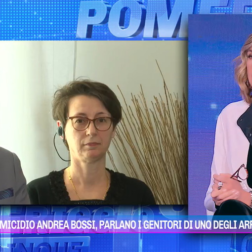 Un'immagine della trasmissione di Canale 5