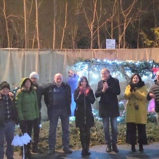 Il presepe brilla anche a Sacconago