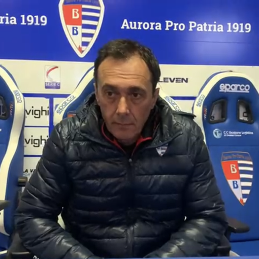 Luca Prina dopo la partita con il Trento
