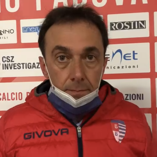 Prina a Padova dopo la partita
