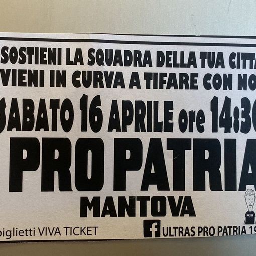 I biglietti disseminati ieri da Donato alla Coppa Magistrelli