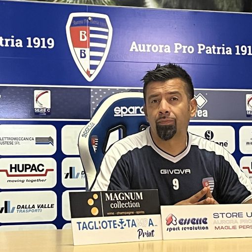 VIDEO. La Pro Patria vuole risalire, la Triestina pure. Vargas: «Battaglia durissima, ma siamo pronti»