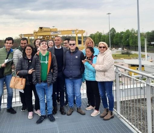 Una visita recente al centro Hupac di Busto