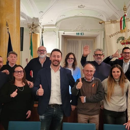 L’abbraccio della Provincia a Martignoni: «Forza Beppe, ti aspettiamo»