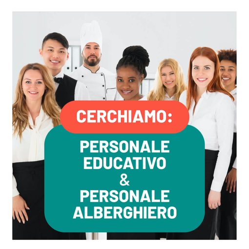 Ricerca personale per hotel e villaggi vacanza al mare e montagna di DOC scs