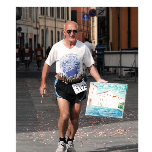 Busto dice addio al suo &quot;pittore podista&quot;