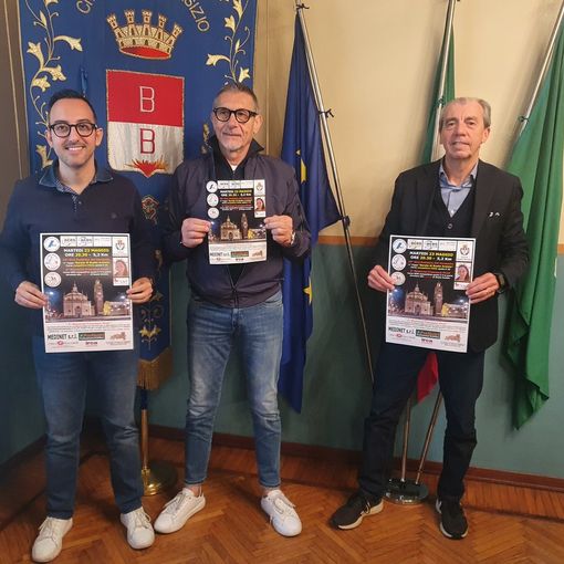 Da sinistra, Artusa, Bossi e Ghidotti