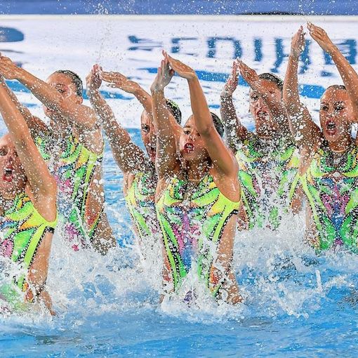 L'Italia è arrivata seconda dopo l'Ucraina, con un esercizio spettacolare e con un messaggio potente - foto Foto Pasquale Mesiano / DBM Federazione italiana nuoto