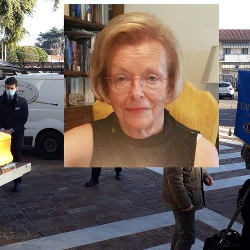 Il funerale della maestra Sciascia