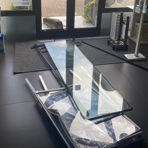 Una delle foto postate dalla farmacista