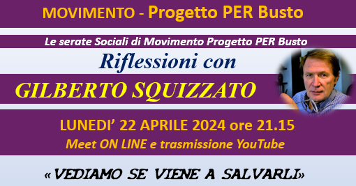 Movimento Per Busto affronta la questione israelo-palestinese con Squizzato