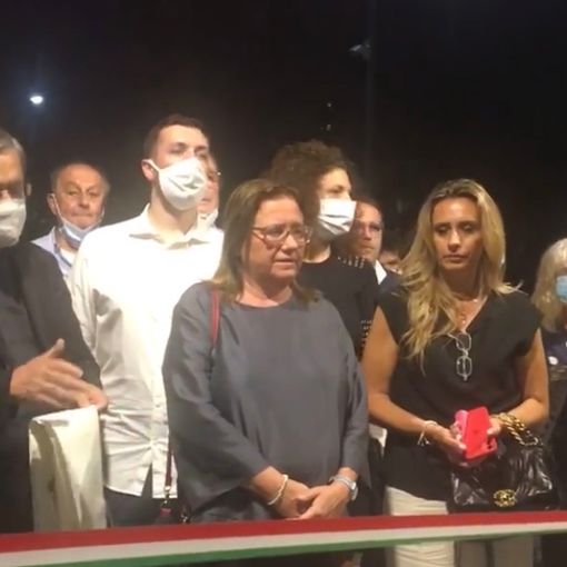 Alcune immagini dell'inaugurazione di piazza Giovanni XXIII