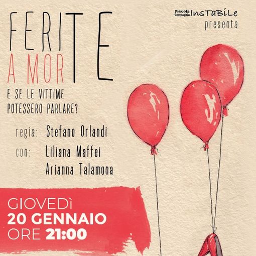“Ferite a morte”, a Cassano Magnago uno spettacolo che dà voce alle vittime di violenza