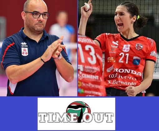 Focus sul volley femminile di serie A: questa sera (ore 21) nuovo appuntamento con “Time Out”