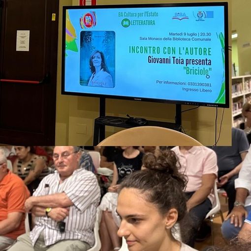 Le &quot;Briciole&quot; di Giovanni e Mariangela commuovono la biblioteca