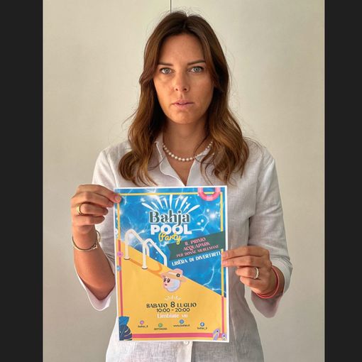 La foto postata sui social da Isabella Tovaglieri