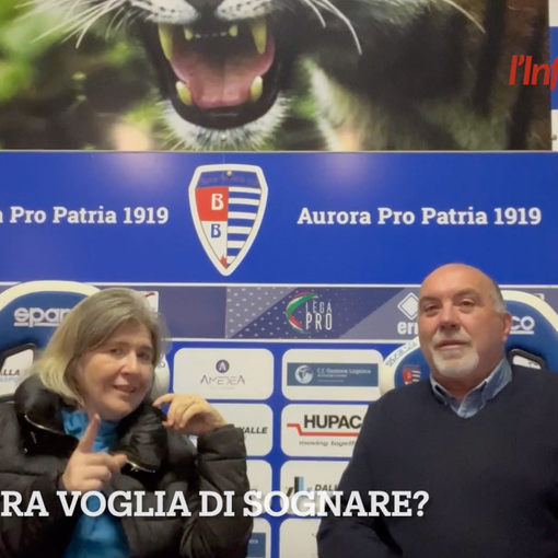 STADIO APERTO. Turotti: «La Pro Patria non vuole salire? È una grandissima...»