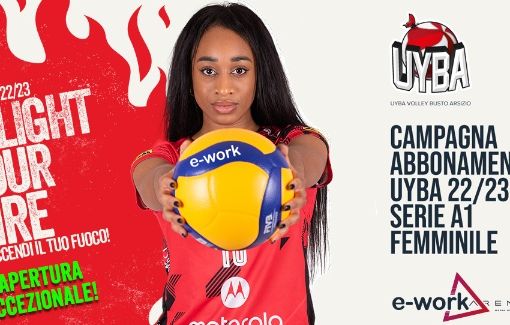 Uyba: ecco gli abbonamenti per il girone di ritorno