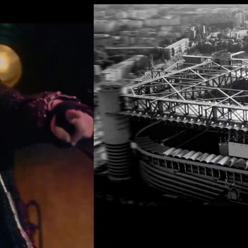 Immagini dal video di Vasco Rossi su Facebook